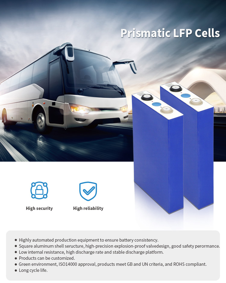 LF50K UL Toys electric car Cell 3.2V Rechargeable Prismatic electric vehicles LFP Batteries Lifepo4 50Ah Battery