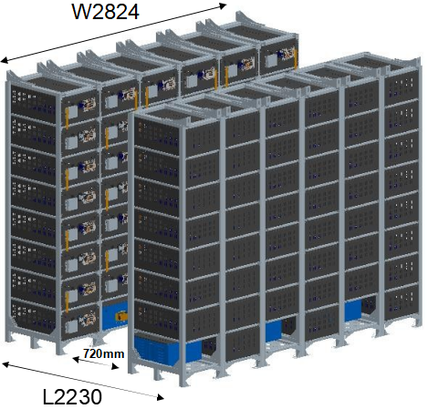 1.059MWh/300KW container ESS solution