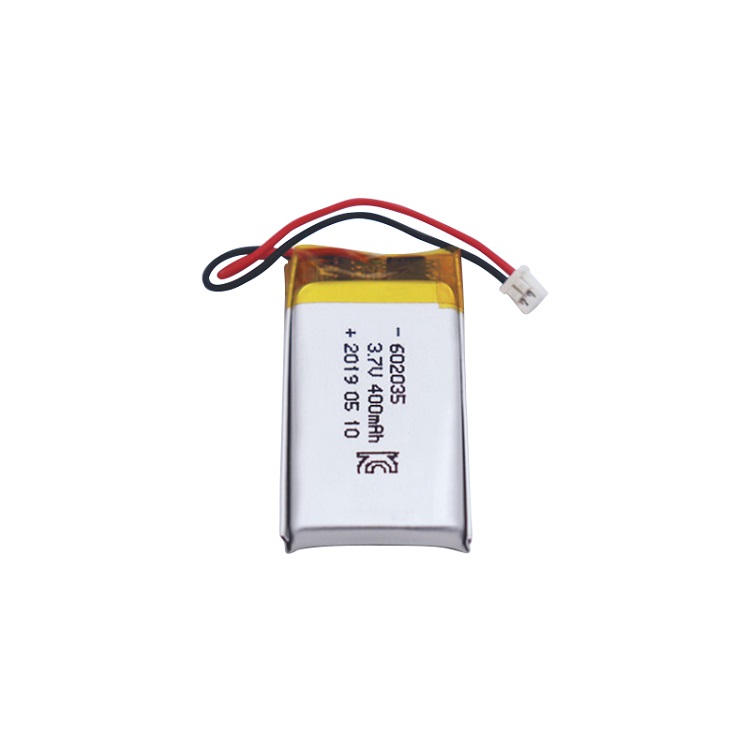 li-polymer Rechargeable 602035 400mah lipo battery 3.7v
