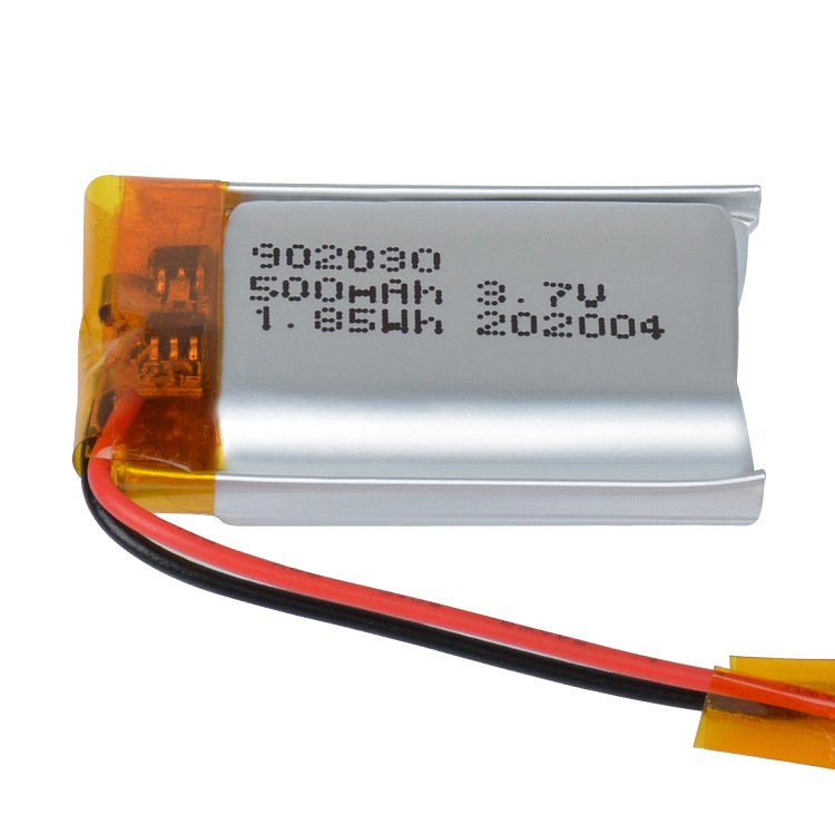 Factory Price Customized Rechargeable Lithium 902030 3.7v 500mAh Lipo Battery