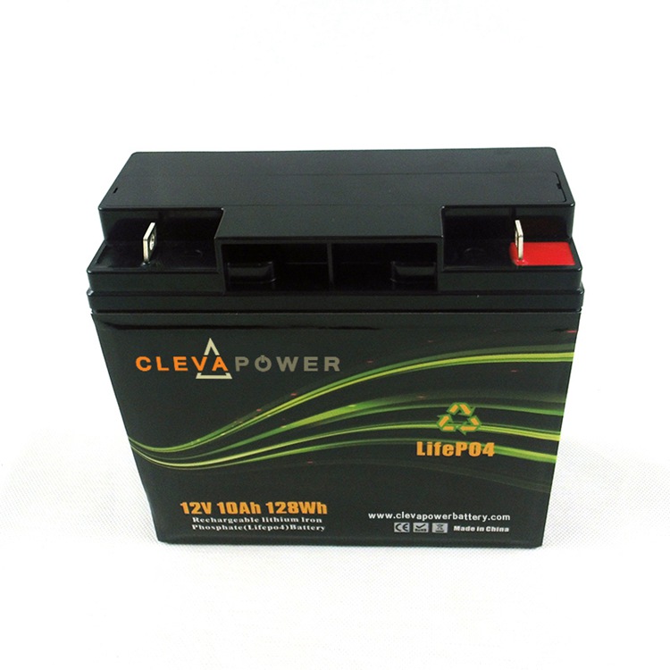 Factory Supply 12V 10Ah Lithium Ion Lifepo4 Battery For Security And Emergency Lighting