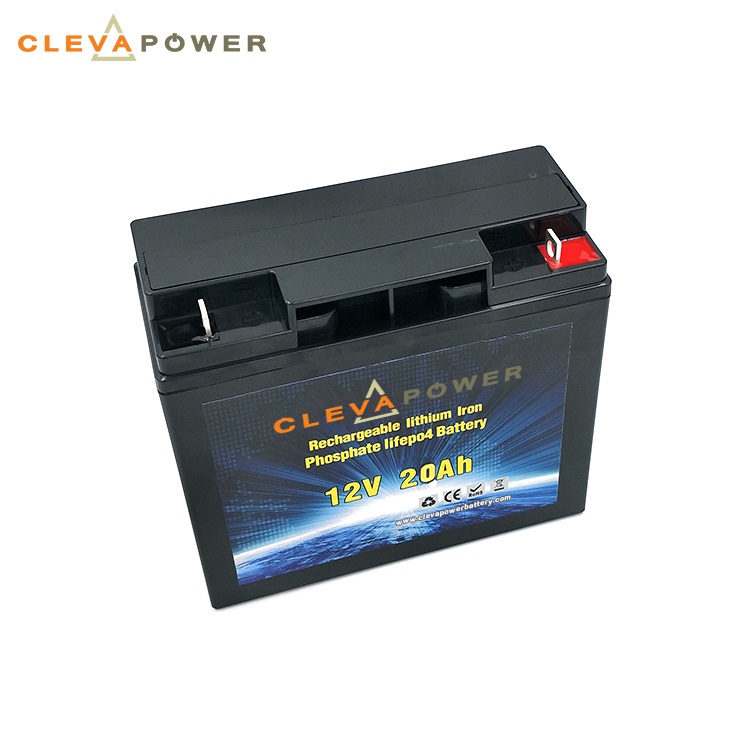 Deep Cycle Lithium Ion 12V 20Ah Lifepo4 Battery Pack For Scooters And Lighting