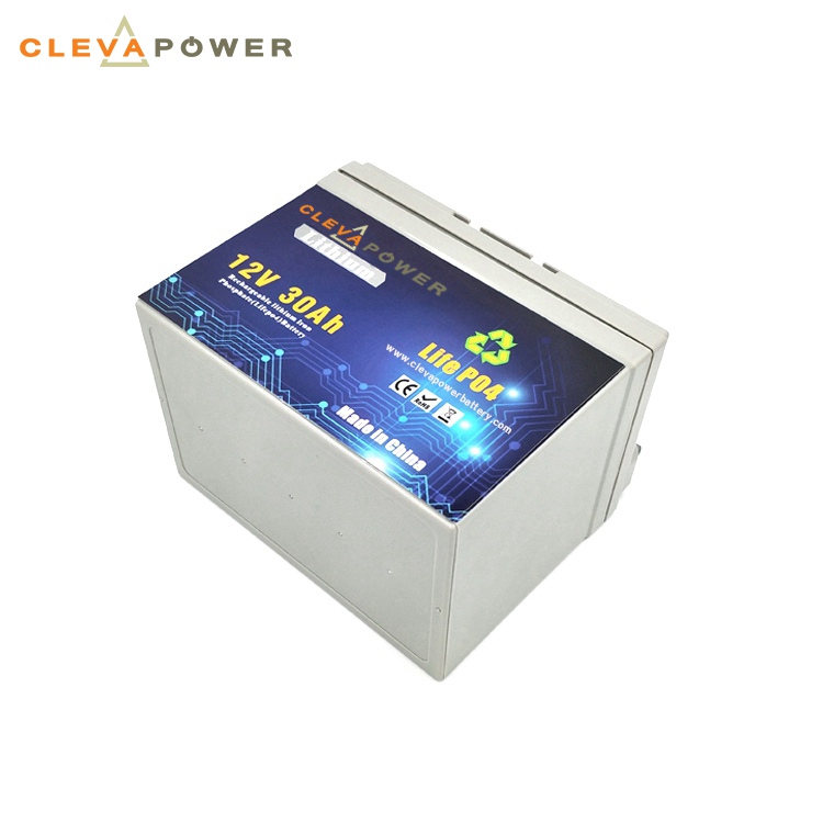 Long Life Lifepo4 Lithium Ion Battery 12V 30Ah For Electric Wheelchairs And Solar Storage