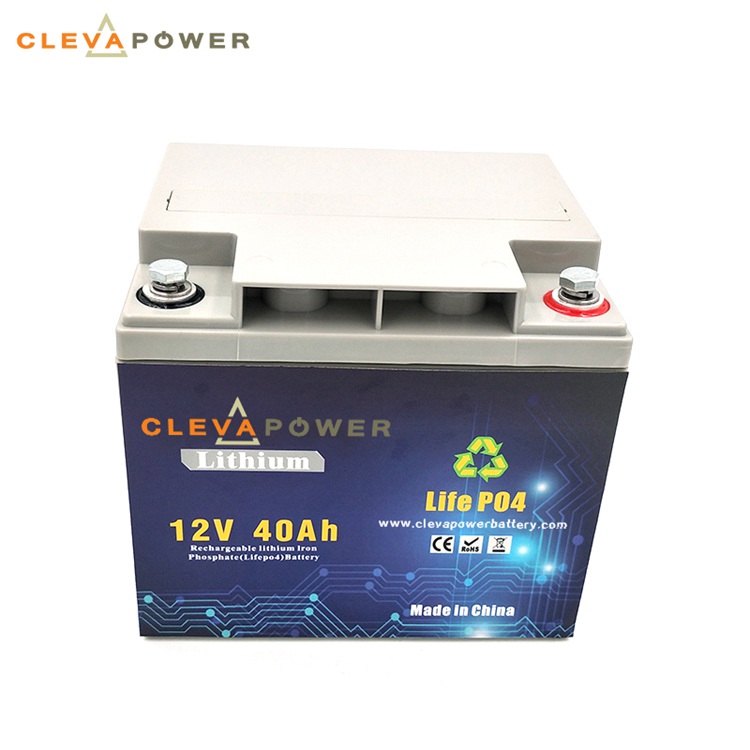 Factory Price Lithium Lifepo4 Battery 12V 40Ah For Electric Scooters Motorcycles And Wheelchairs