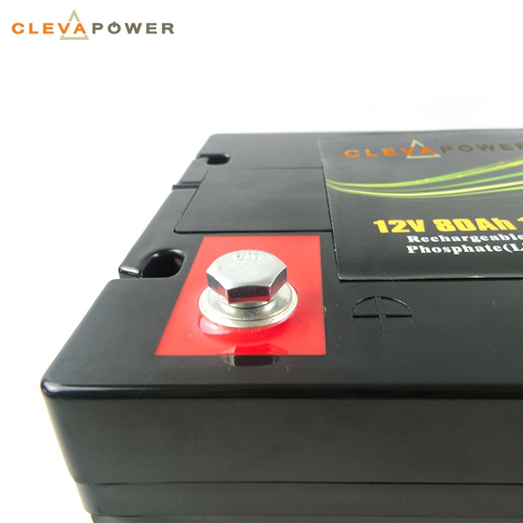 Deep Cycle Lithium Ion 12V 80Ah Lifepo4 Battery For Cars And Solar Storage System.