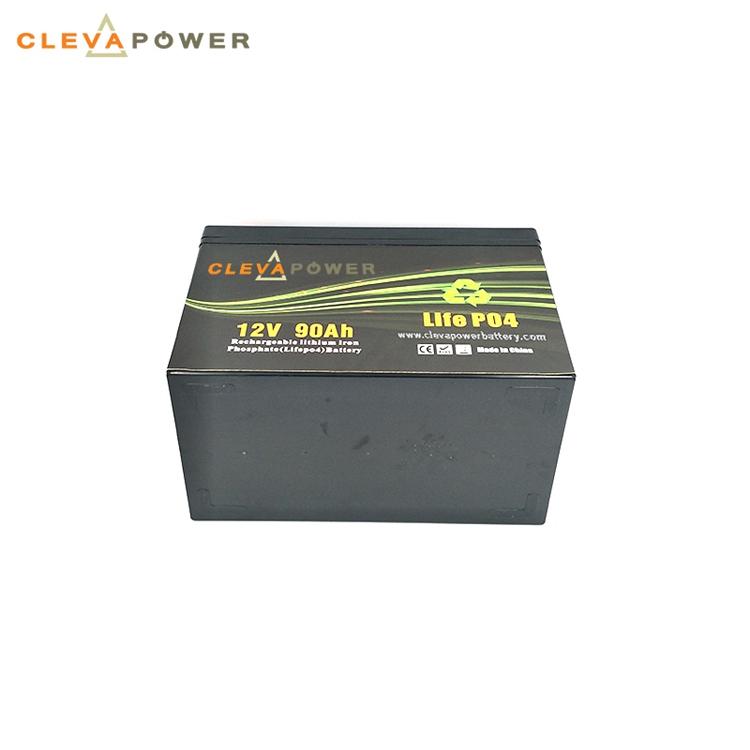 Factory Supply 12V 90Ah Lifepo4 Lithium Ion Battery for Cars Ups And Energy Storage.