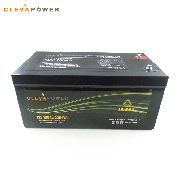 Factory Direct Supply Lithium Ion Lifepo4 180 Ah 12V Battery Pack with BMS Supplier