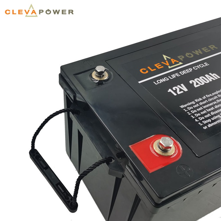 Long Life Battery Lithium Ion 12V 200Ah Lifepo4 Storage Battery For Solar and Low Speed Vehicles