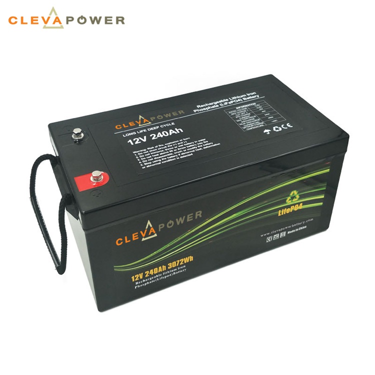 Custom Factory Customized Lithium Ion 12V 240Ah Lifepo4 Battery 240 Ah with Bms Protection