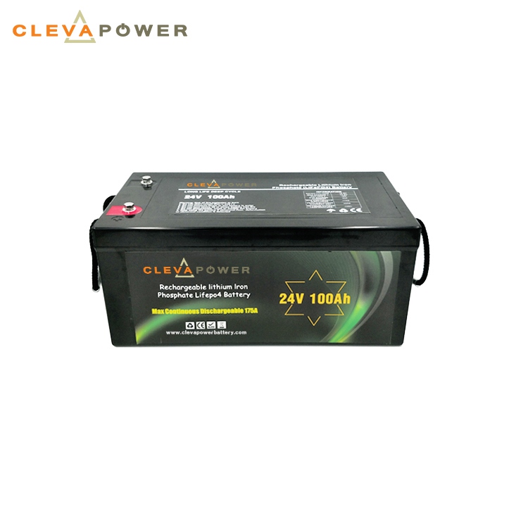 Deep Cycle Lithium Ion 24V 100Ah Lifepo4 Battery Pack for Solar Storage and Caravan