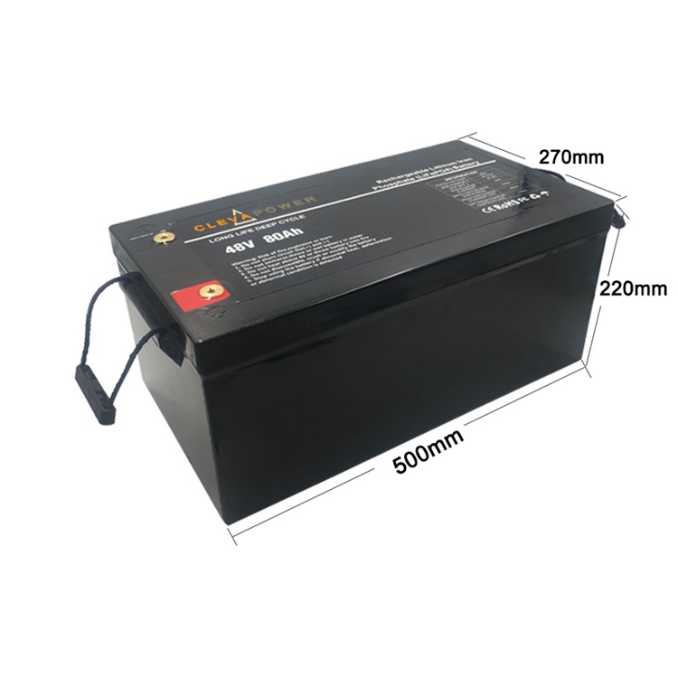 Deep Cycle Lithium Ion 48V 80Ah Li-Ion Battery Lifepo4 for Marine Boat and Yacht.