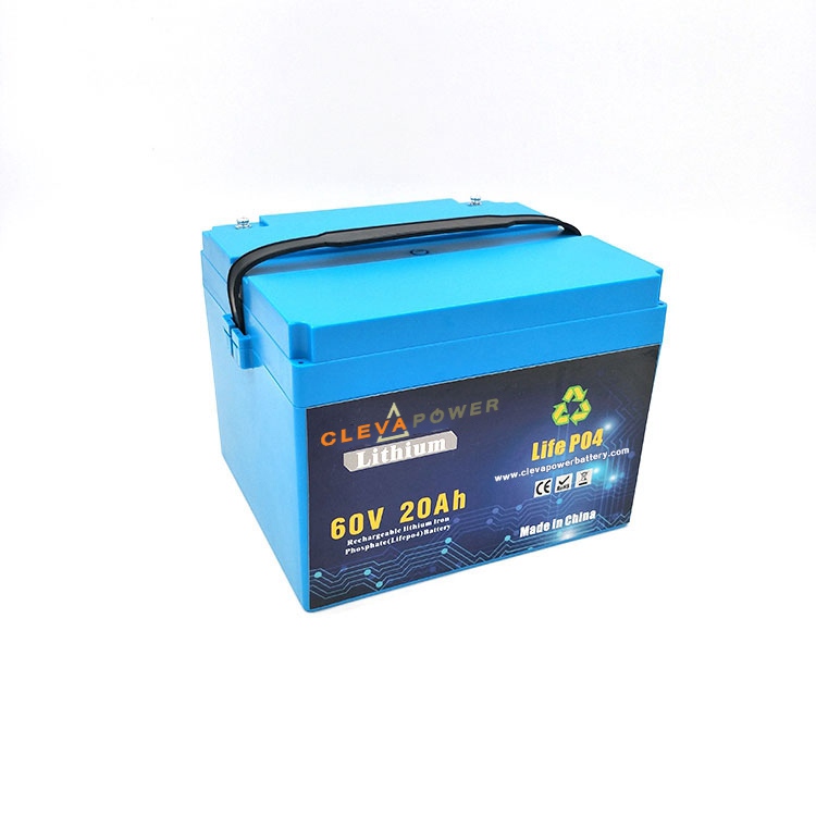 Deep Cycle Lifepo4 60V 20Ah Lithium Ion Battery Pack for Electric Scooters and Motorcycle E Bike.