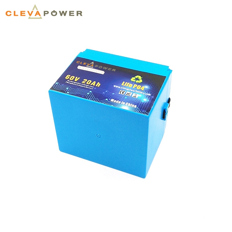 Deep Cycle Lifepo4 60V 20Ah Lithium Ion Battery Pack for Electric Scooters and Motorcycle E Bike.