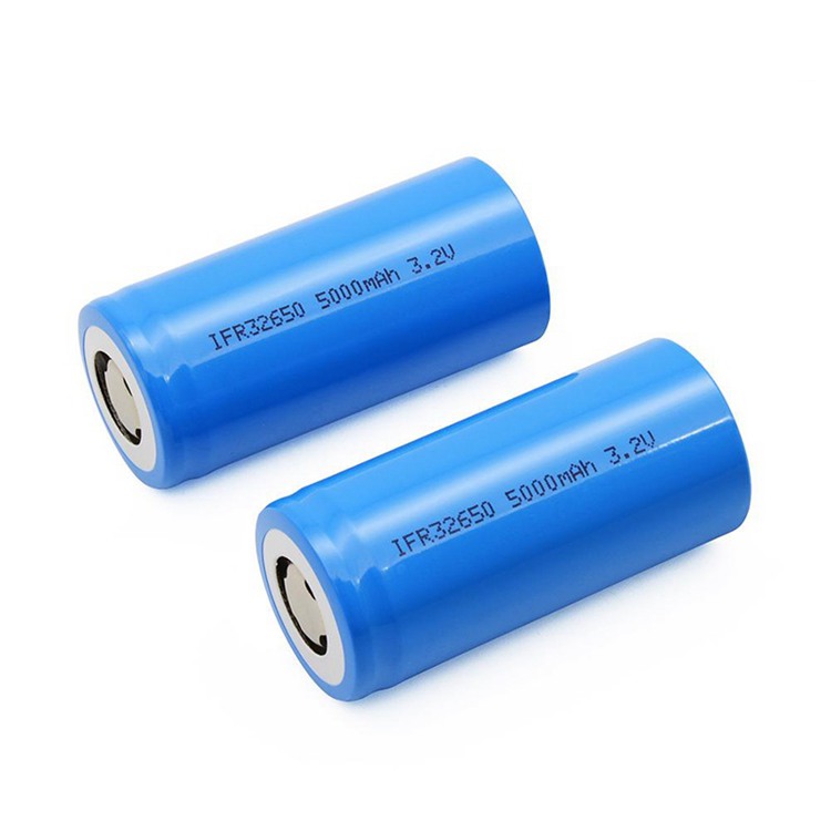 Cylindrical 32650 5000Mah 6000Mah 3.2V Lifepo4 Battery Cells