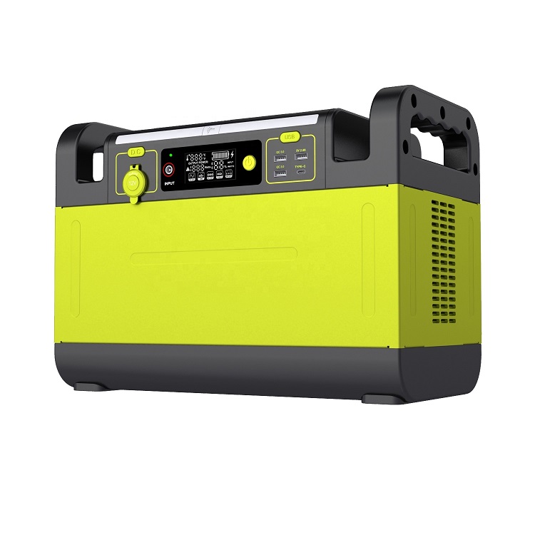 Solar Portable Multiple Charging Lithium Ion Backup Battery Versatile Solar Generator Portable Generator Solar For Cabin Portable