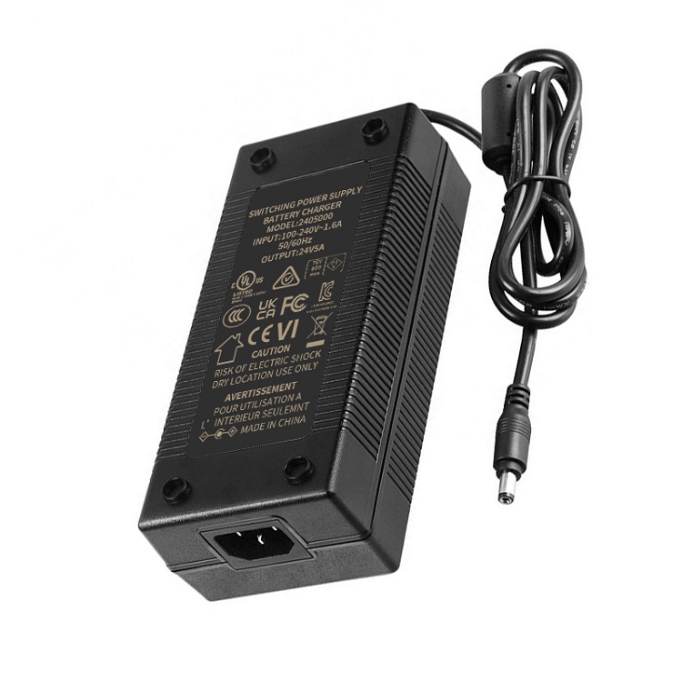 Desktop switch power supply 24v 5a ac dc power adapter