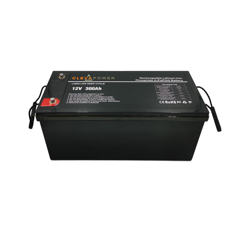 quality with bms lithium ion battery 12v 300ah 300 amp hour for Solar Panels